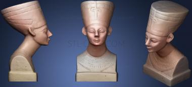 3D model Nefertiti Bianca (STL)